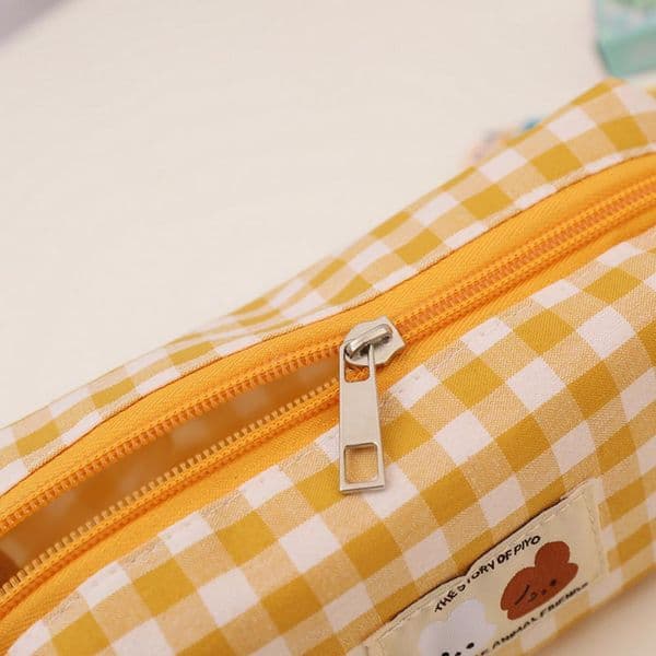 Pencil Pouch Sturdy Stationery Bag Easy to Carry Storing Practical Korean Style Pens Sundries Storage Pouch Desk Organizer