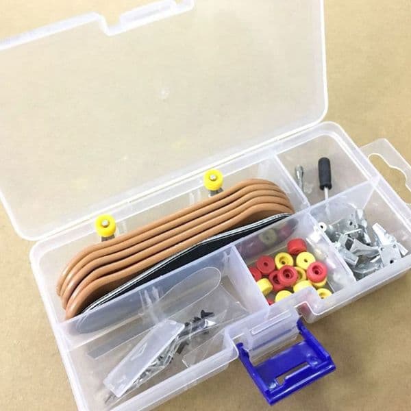 1 Set Plastic Mini Finger Skating Board Table Game Toy Kids Skateboard Children Finger Fingerboard Scooter Skate