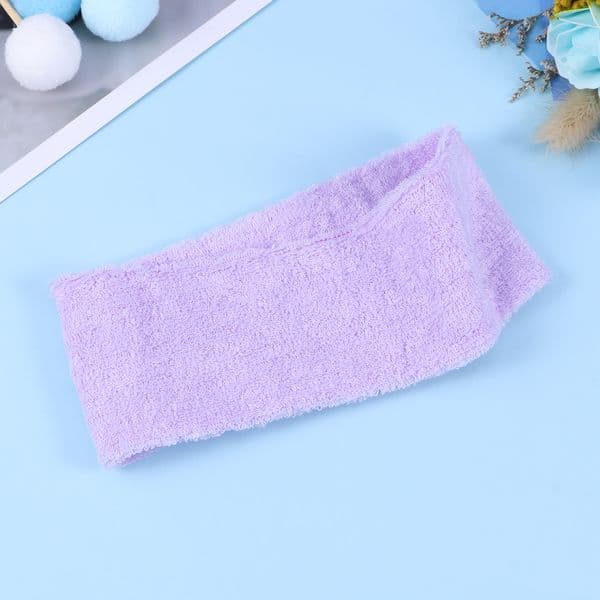 Facial Make Up Spa Washable Wrap Sweatband Towel Hairband Headband for Women Men