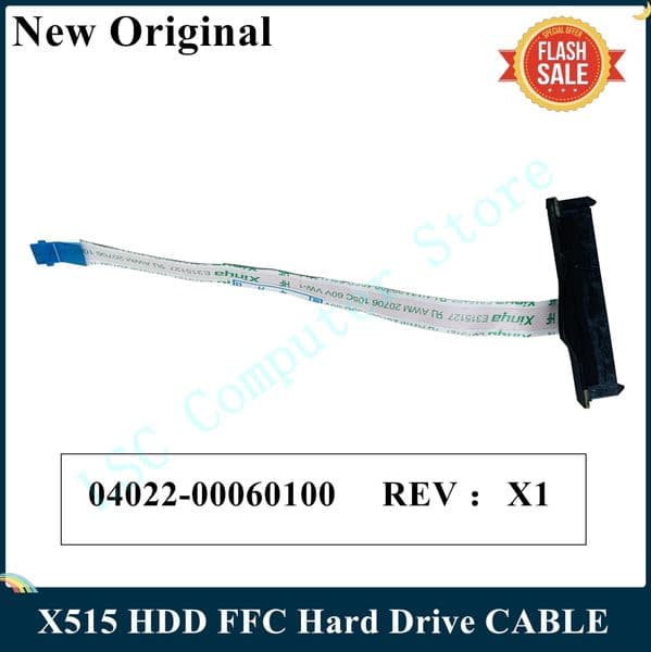 LSC New Original For ASUS X515 X509FA HDD FFC 04022-00060100 REV X1 Hard Drive CABLE Fast ship