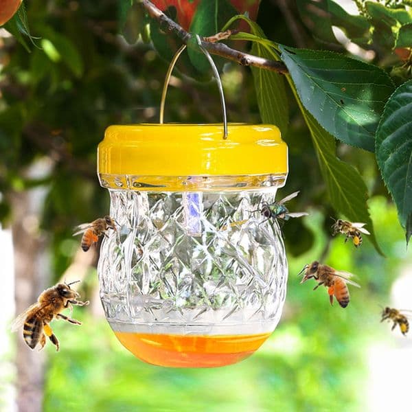 1PC Plastic Drosophila Trap Flypaper Insect Pest Control For Home Farm Orchard Fruit Fly Trap Killer Hanging Bee Insect Trap