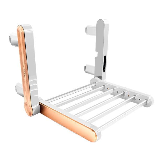 Bathroom Electric Towel Rack Smart Heated Towel Radiator With UV Lamp Thermostatic Automatic Towel Warmer Heater Rail 110V/220V