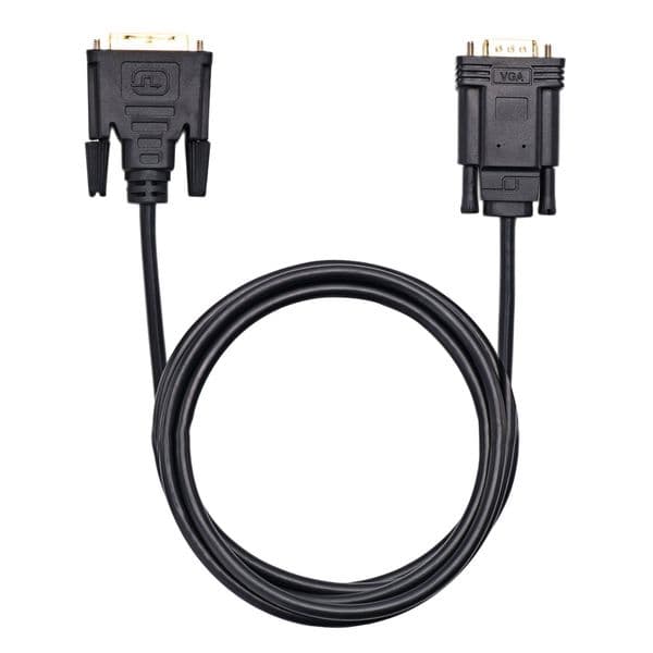 Active DVI to VGA 6FT DVI 24+1 DVI-D M to VGA Male with Chip Active Adapter Converter Cable for PC DVD Monitor HDTV