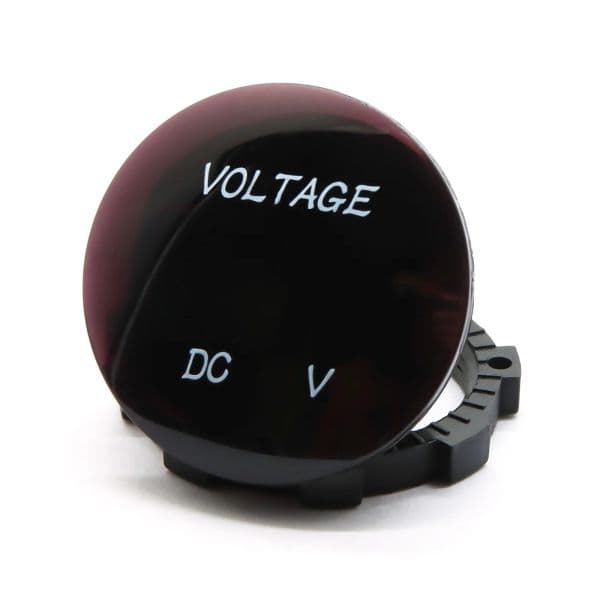 DC 5V-48V Motorcycle Voltmeter Digital Ammeter Waterproof Motocycle Voltage Current Meter Volt Detector Tester Monitor Panel
