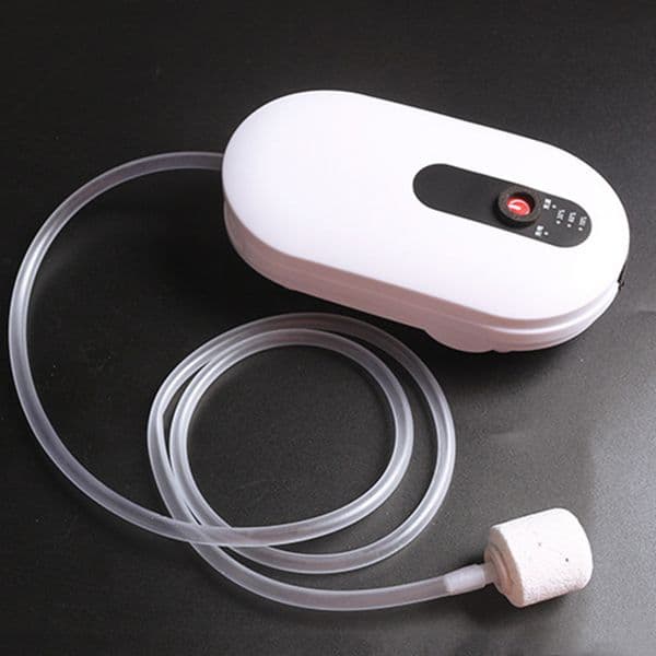 Oxygen Air Pump For Aquarium Outdoor Portable Aquarium Compressor With USB Oxygenator Fishing 1500mAh Fish Tank Accessories