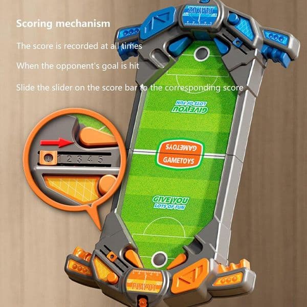 Mini Spray Water Pinball Game Soccer Table Football Board Game for Family Party Parent-child Interactive Soccer Competitive Toys