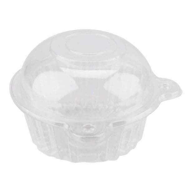 50Pcs Cake Slice Boxes Cupcake Slice Container Square Individual Single Dessert Box Triangular Sandwich Cheesecake Storage Box
