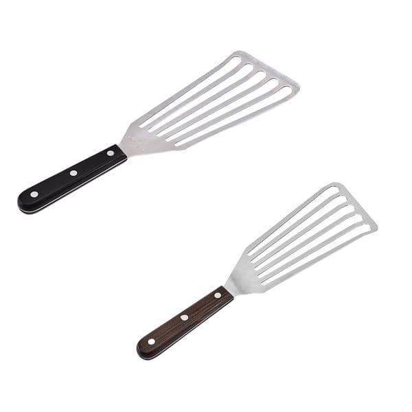 Fish Turner with Sloped Head Frying Spatula for Frying Grilling Transferring