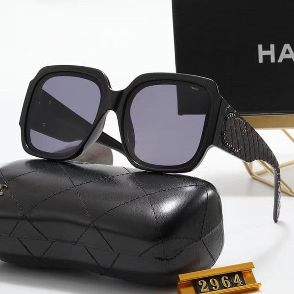 With Box Sunglasses Rectangle Eyeglasses NO2964 Man and Women Unisex Designer Goggle Letter Beach Classic Vintage Half Frame Sun Glasses UV400