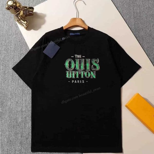 Mens Tshirt Luxury designer T Shirts Mens TShirts Luxury Tee Thick Cotton Printed Short Sleeve Mens Tops Streetwear Loose Design casual fashion short sleeved Tshirt