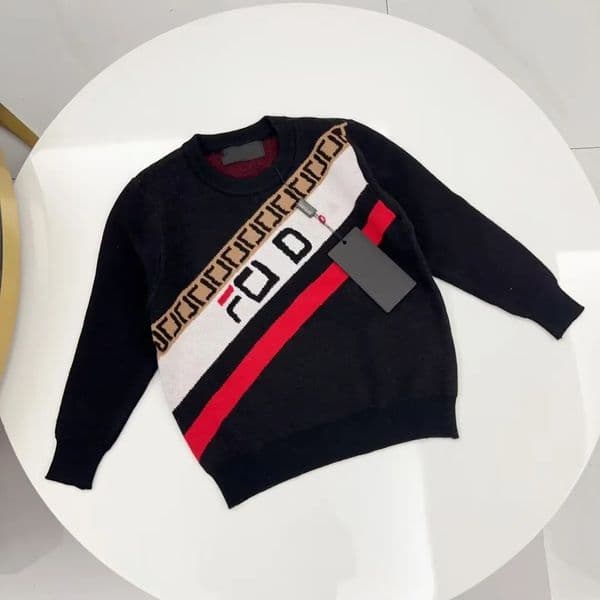 Kids Designer Hooded sweater brand unisex high-quality sweater baby pullover autumn and winter sweatshirt children's Keep warm letter printed clothing 90-150cm