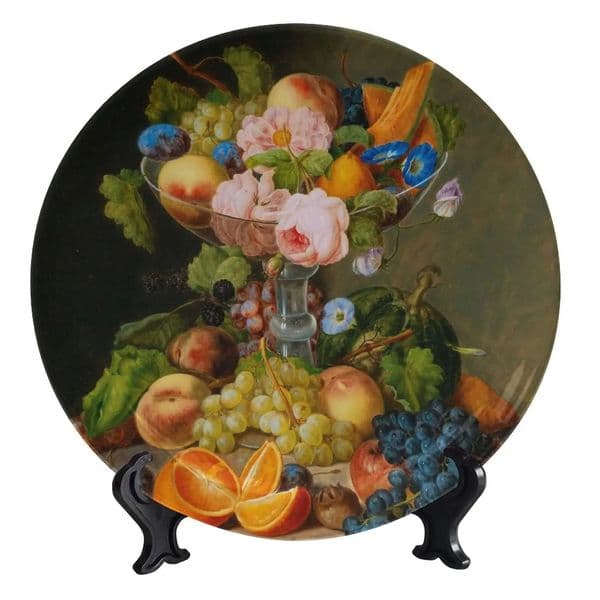 Still life fruit ceramic decorative panel with vertical art ceramic tile board suitable for hanging decoration on bedroom living room bathroom walls 240924