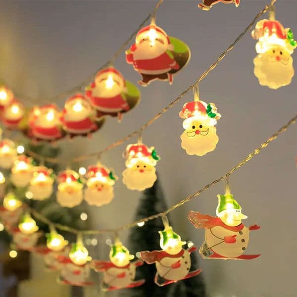 Custom Holiday Glass Indoor M Battery USB Operated LED String Christmas Party Light