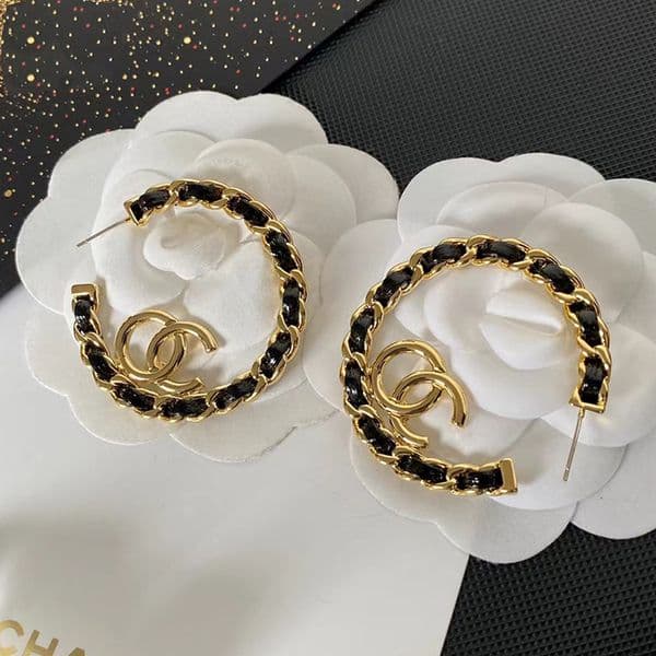 Luxury Brand Designer Dangle Earrings Big Hoop Earrings Ring Round Female Ear Rings Women Lady Party Wedding Lovers gift Jewelry