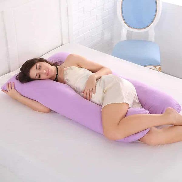 Multi functional U-shaped maternity pillow for pregnant women lying on the waist side Y241004