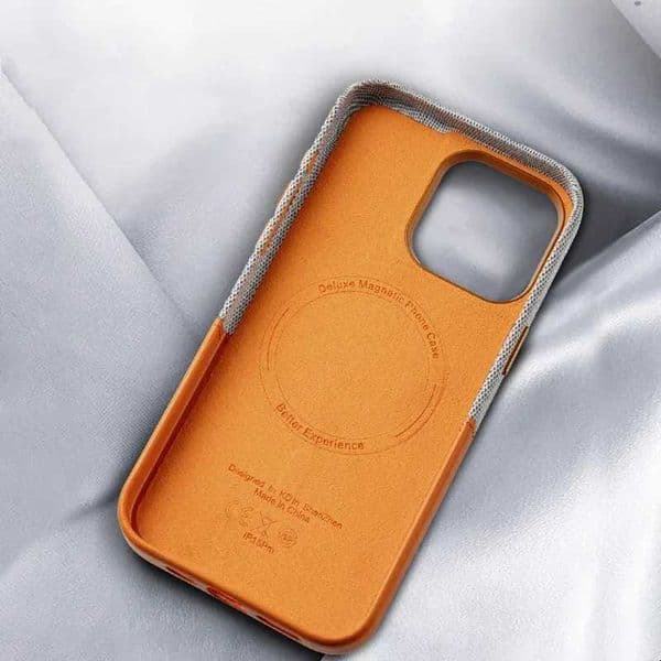 Cellphone Case leather phone case suitable for iPhone 12 14 15 16 Pro Max Plus pocket wireless charging alloy lens hit color cover G241008