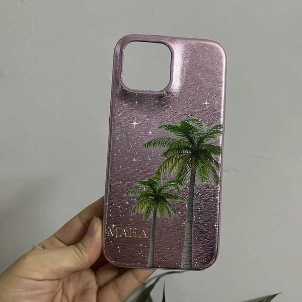Designer Phone Case Personalized customization name Leather shell iPhone 16 15 14 13 12 11 Pro Max Initial letters kafr saya Cover 13 14 15 Pro Max M241008