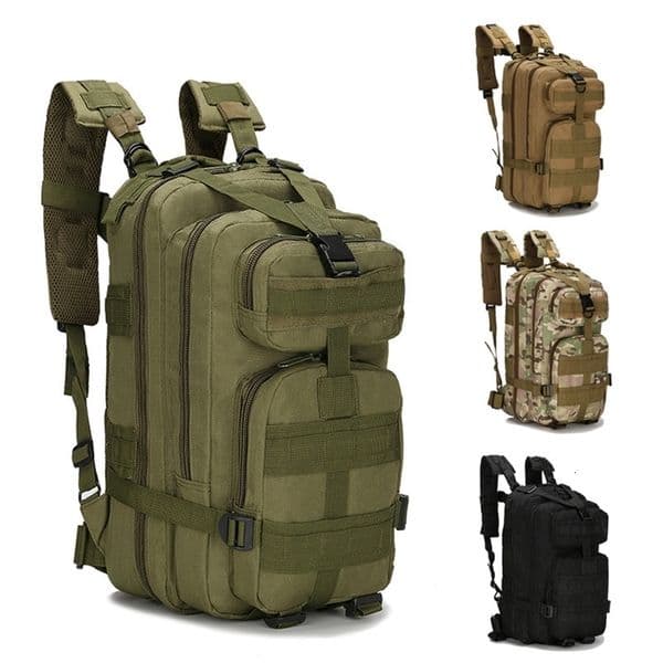 Outdoor 3P tactical backpack 30L first aid bag sports hiking camping hunting handbag climbing training handbag ww 241008