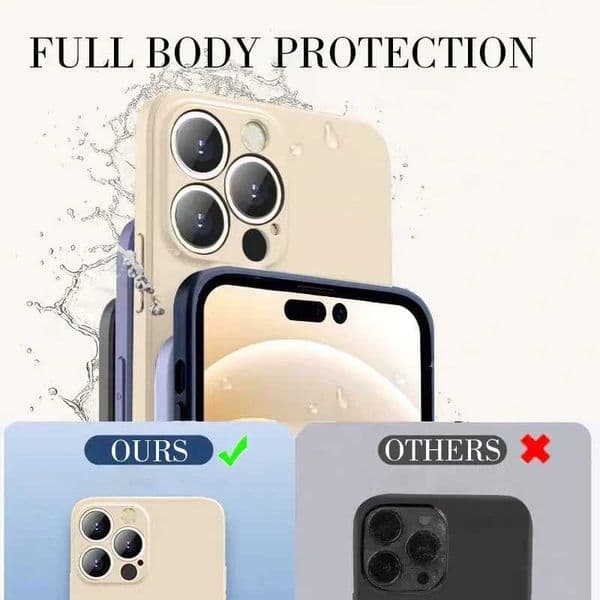 Cellphone Case New liquid silicone soft case iPhone 16 15 14 13 12 Pro Max Plus lens protector shock resistant candy colored cover G241008