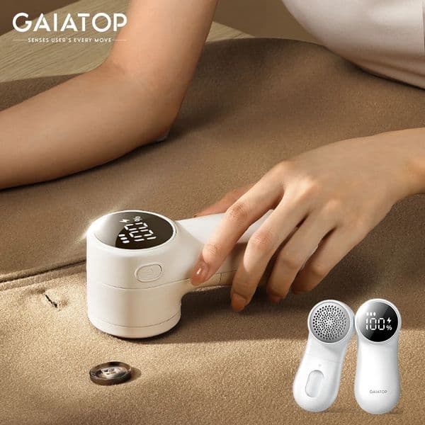 GAIATOP electric Lint defogger rechargeable Lint defogger Sweater Defuzzer intelligent digital display Lints shaver trimmer 241008