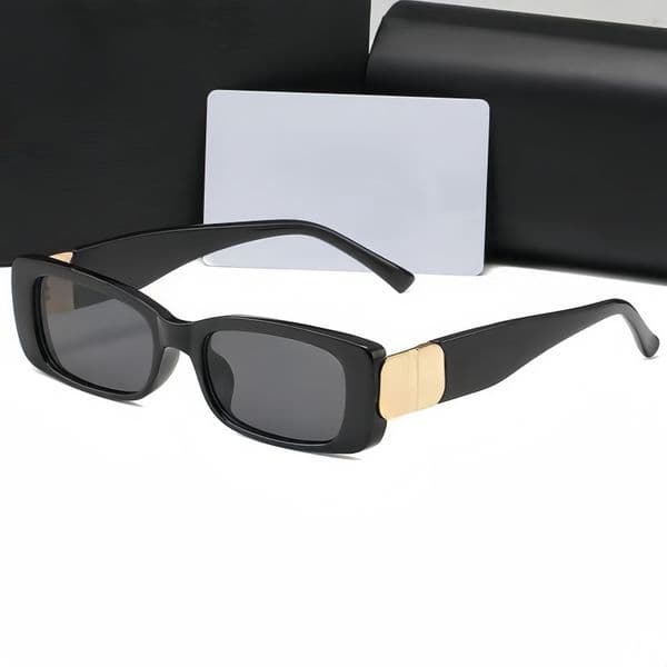 designer sunglasses for men womens luxury sun glasses man woman rectangle polarized classic mirror sunglasses Lunette de Soleil frame shades tide sunglass with box