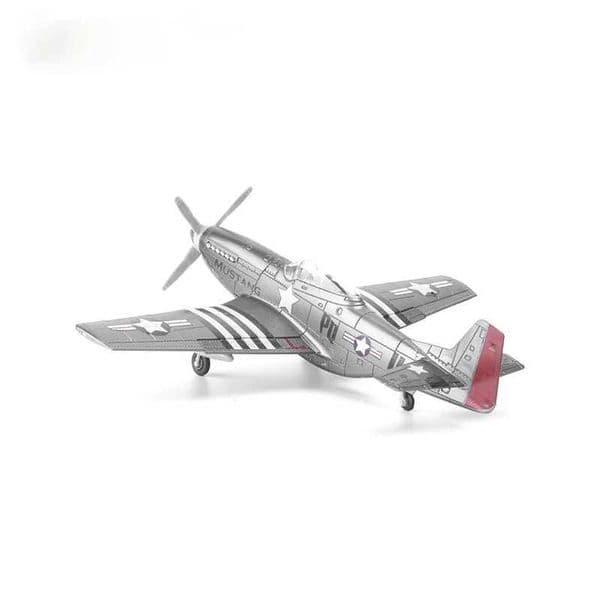 Plane Plane World Slot Car War II Pmustang slot car Fighter Airplane Plastic Model Kit Simulation Assembly Military Aircraft Toyxj Car Track Track