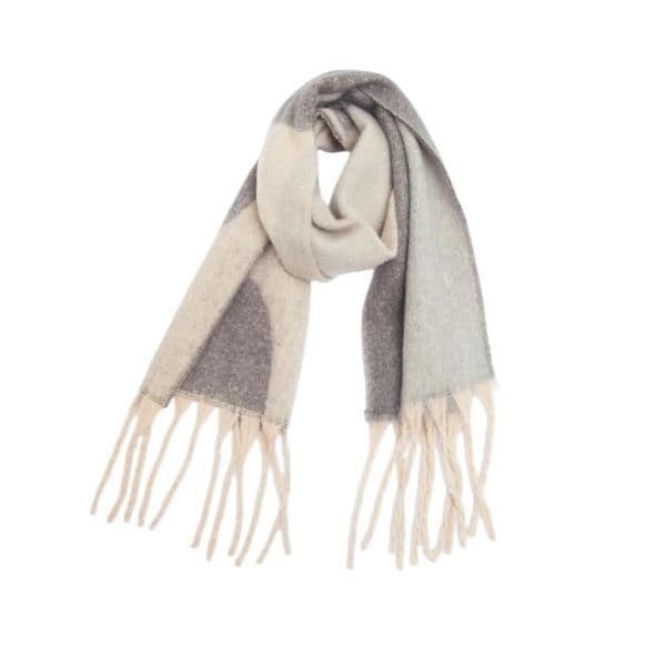 Designer Scarf Silks Cotton Blend Women Fashion Silken Scarf Designers Scarves Top Quality Silk Color-blocking Fringed Edges Size 180cmX70cm with Box