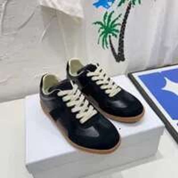 Designer Shoes Sneakers Replicaing German Mm6 Army Gum Gats Trainer Paint Trainers Gat Sneaker Black Grey White Painter Nude Patent Brown Nutmeg Womens Mens