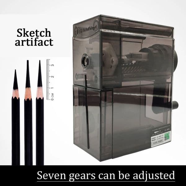 Shaver long core pencil sharpener art sketch special handle Kawaii stationery school supplies 241008