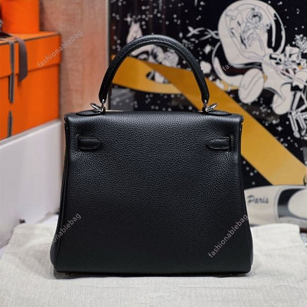 Fully handmade designer tote handbag women Handbags Top Quality Purses shoulder fashion brand Real cowhide Genuine leather lady clutch graceful Shoulder Bag 25 28