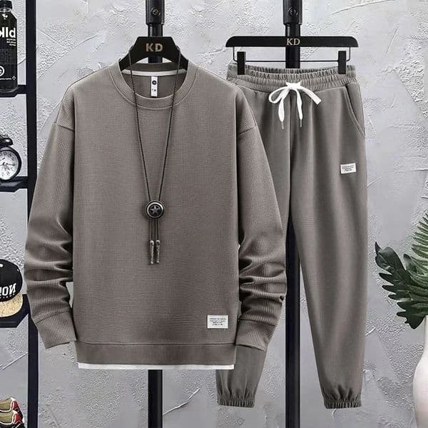Tracksuit Mens and Womens Autumn Winter Fleece Sportswear Running Suit Workout Clothes Casual Hoodies Couple Suit Jogging 241011