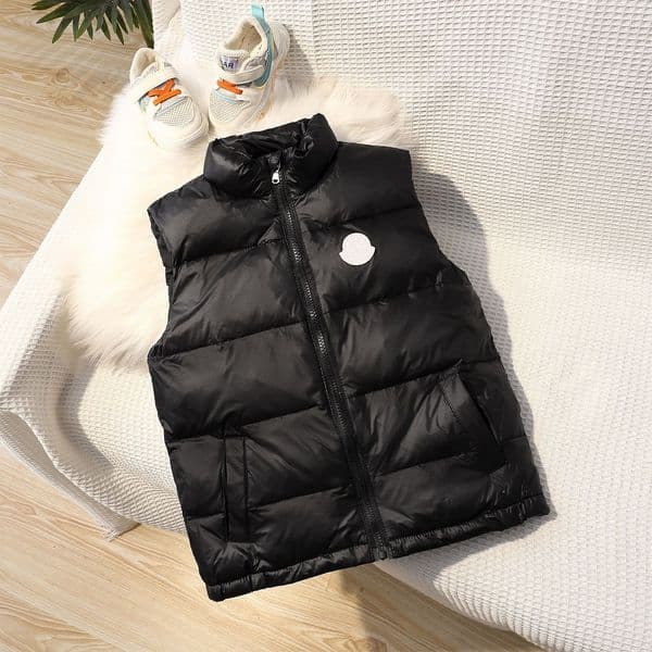 2026 New Baby Designer Vest Sleeveless Coat Kids Down Puffer Jacket Boys Girls Gilet Toddler Top Heat Waistcoat