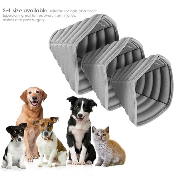 Elizabeth Collar Tear-resistant Anti-bite EVA Cat Puppy Cone Collar Creative Foldable Pet Rehabilitation Protection Headgear 241009