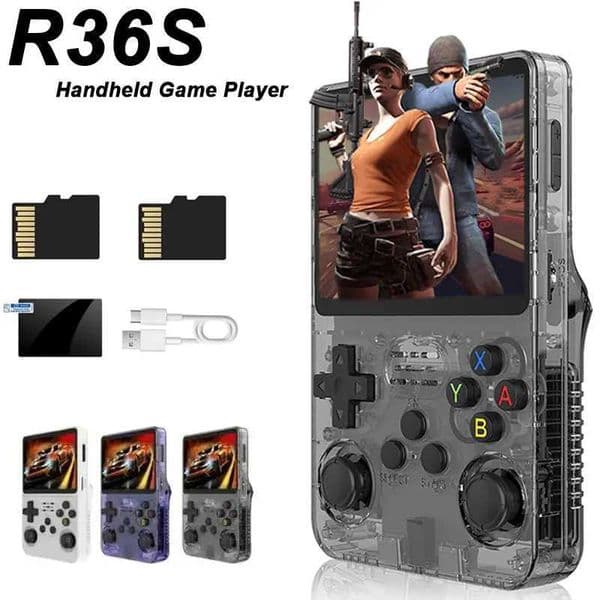 2026 New Handheld Console, outdoor 128Gb Player With Classic Games, Open Source, Portable Game Hine, Pocket Video Player, For Kids And Adults Free Shipping
