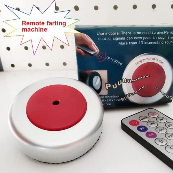 Funny Remote Control Fart Machine Remote Gag Gift Joke Novelties Machine Sound Generator Spoof Toys 241016