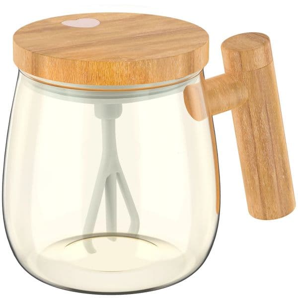 Self Stirring Coffee Cup 400ml Electric Mug Mixing Glass Waterproof Automatic Protein Powder 241015