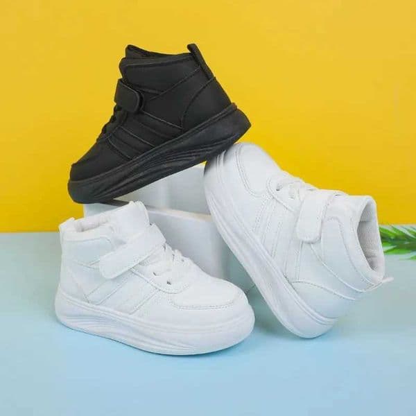 High quality comfortable durable PU shoe upper sports shoes for children fashionable sports shoes running shoes suitable for students boys and girls M241016