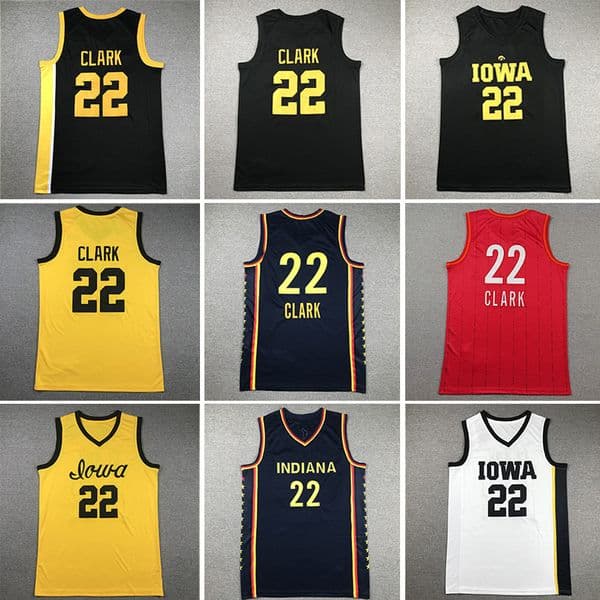Caitlin Clark Fever Basketball Jerseys U-Iowa University of Iowa Jersey