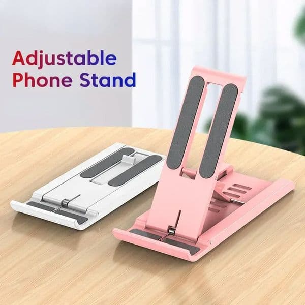Desktop Phone Holder Stand Foldable Portable Tablet Stand Desk Lazy Bracket For iPhone iPad Mobile Phone Tablet below 12"