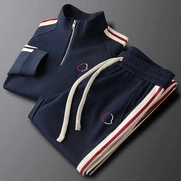 2026 Men's Tracksuit 2 Piece Set Black Jogging Suit Men Fashion Clothing Streetwear Sweat Suits Running Clothes Plus Size M-4XL