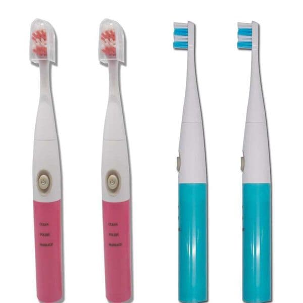 High Quality Adult electric toothbrush sound wave battery adult environmentally friendly ABS 3mode timer reminder automatic toothbrush with 3 circular b M241017
