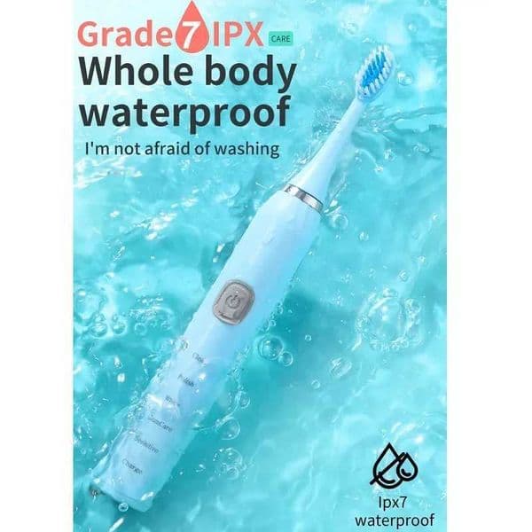 New Arrival Sonic electric toothbrush USB charging IPX7 waterproof automatic toothbrush whitening device with replaceable toothbrush head G241017
