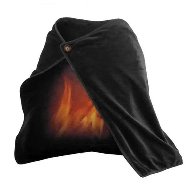 Electric blanket thick USB heated shawl pad washable warm blanket winter office shawl warm blanket X241018