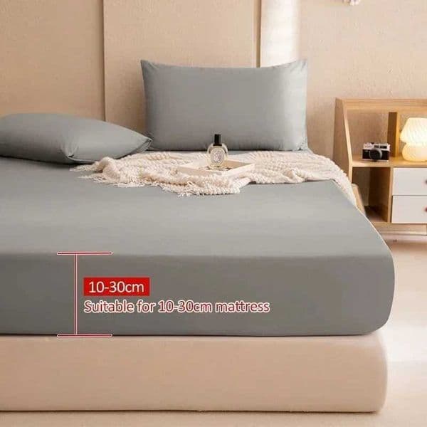 Bed Sheet 100% waterproof mattress cover protector adjustable anti slip bedding with elastic band suitable for Queen King 90/140/160/200 M241018