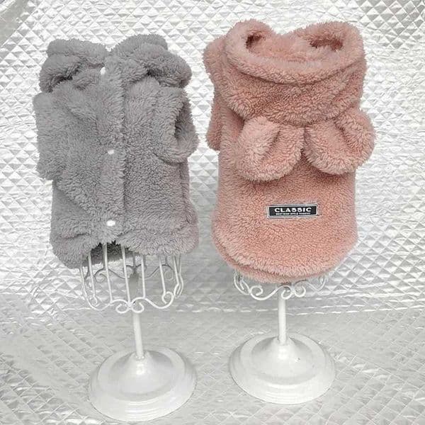 Fleece Dog Hoodie Winter Pet Dog Clothes for Dogs Coat Jacket Soft Ropa Perro French Bulldog Clothing for Dogs Pets Clothing PugXJ241018