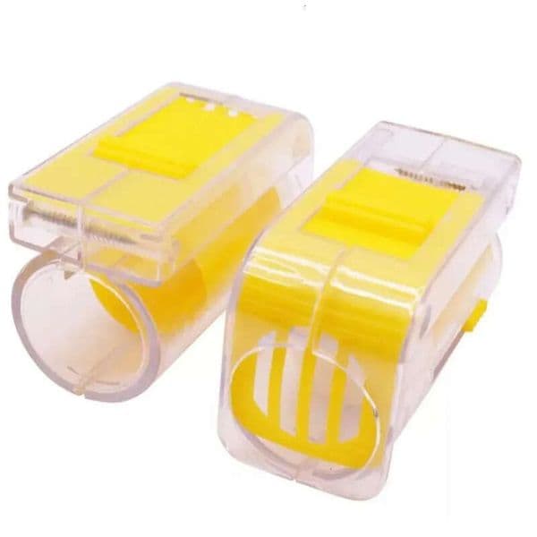 One New Plastic Home Handed Marking Marker Bottle Plunger Plush Tool Garden Beekeeper Queen Bee Catcher 0715