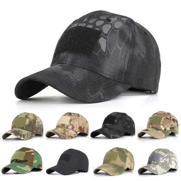 2026 New Luxury Designer Camo Python Baseball Military Adjustable Fishing Sports Camouflage Hunting For Woman Cap Free Shipping