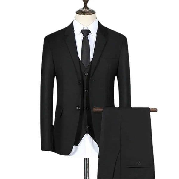 GROOMXLUXE Plus size mens wedding dress business mens jacket 2024 black classic fashion oversized clothing 4XL-10XL X2411261