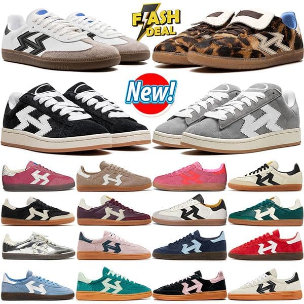 designers shoes for men women grey gum leopard print shoe platform sneakers black white sier metallic sambashoe pink dark green outdoor mens trainer