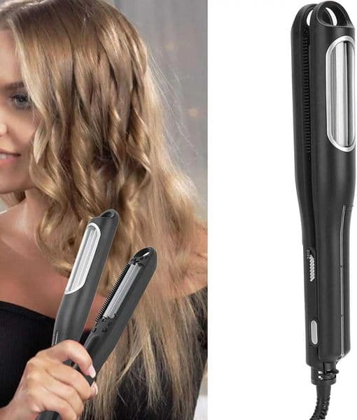 Professional Automatic Curler Corn Hot Splint Ripple Flat Iron Curling Iron Straightener K260305